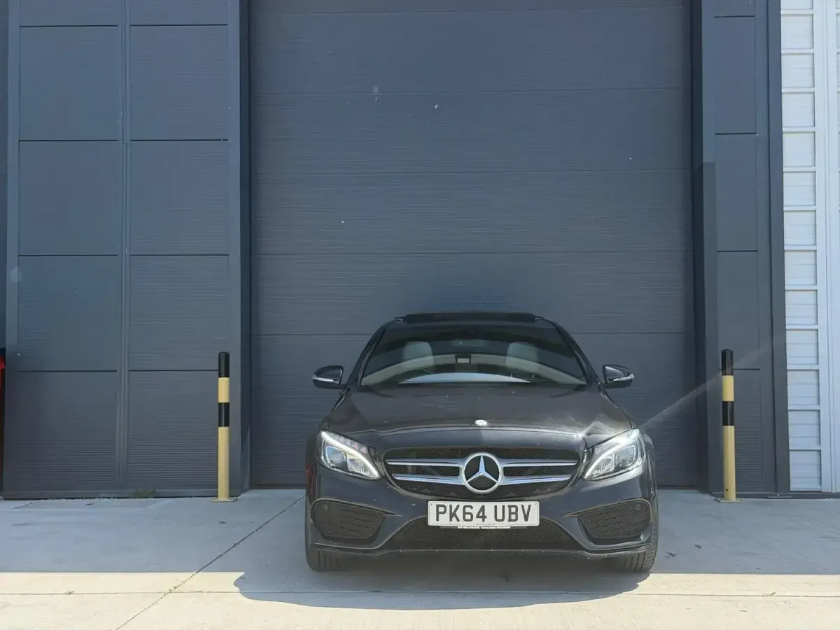 Used Mercedes C220 AMG Line Premium 170 HP (125 kW) 2014 Black Sedan