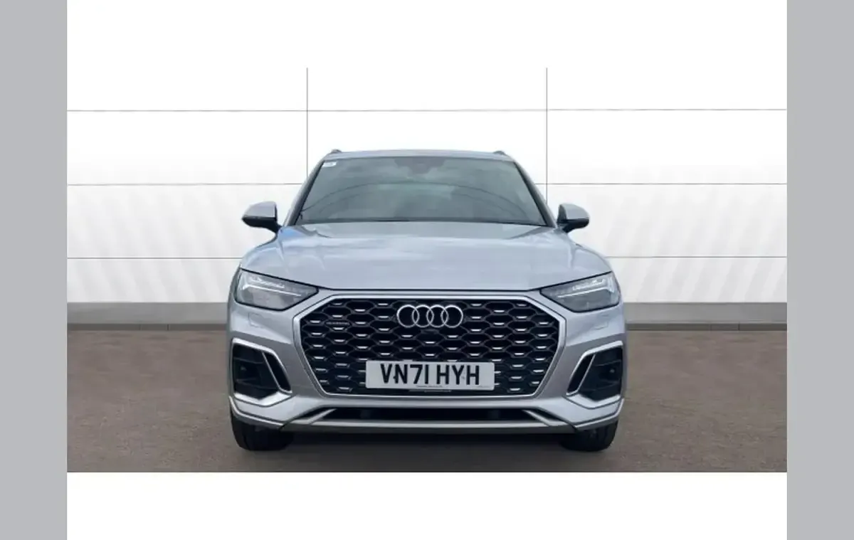 Used Audi Q5 S-Line 200 HP (147 kW) 2021 Silver SUV