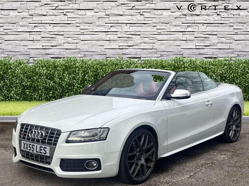 Used Audi S5 Cabriolet Business 333 HP (244 kW) 2012 White Cabriolet