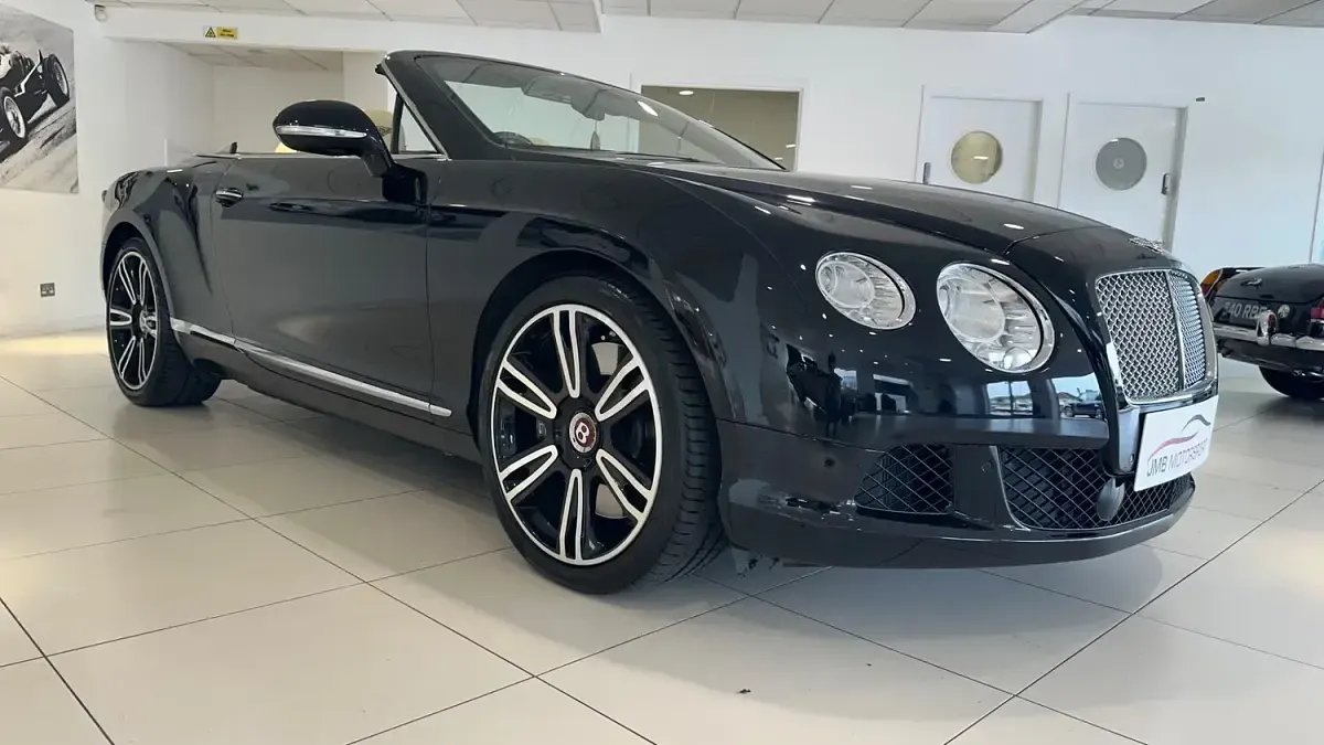 Used Bentley Continental GT Convertible 2012 Black Cabriolet