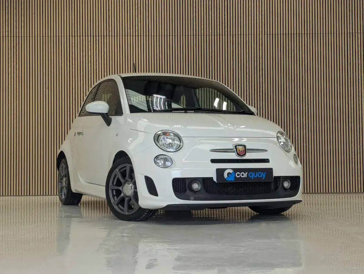 Used Abarth 500 135 HP (99 kW) 2012 White Hatchback