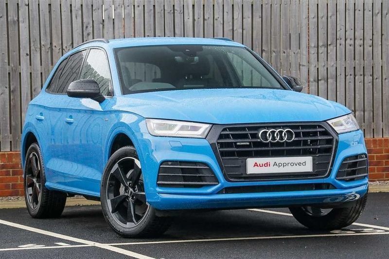 Blue Used 2019 Audi Q5 Black Edition SUV | £28,083 (Fair price) - Image 1/4