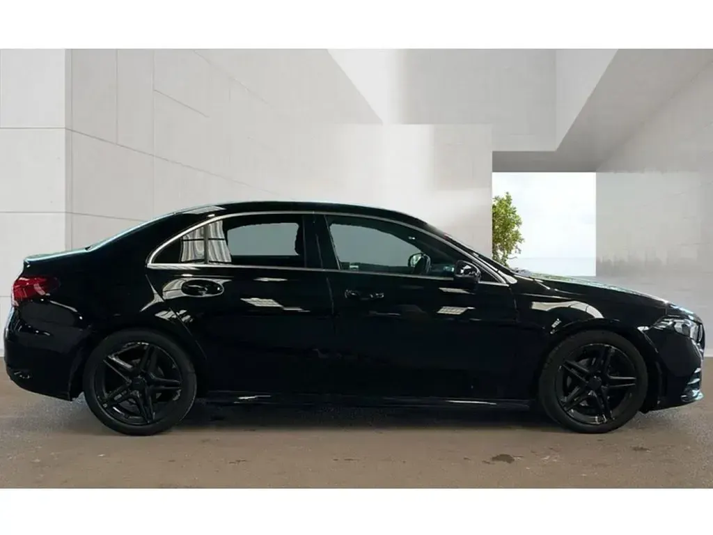 Used Mercedes A180 AMG line 2021 Black Sedan