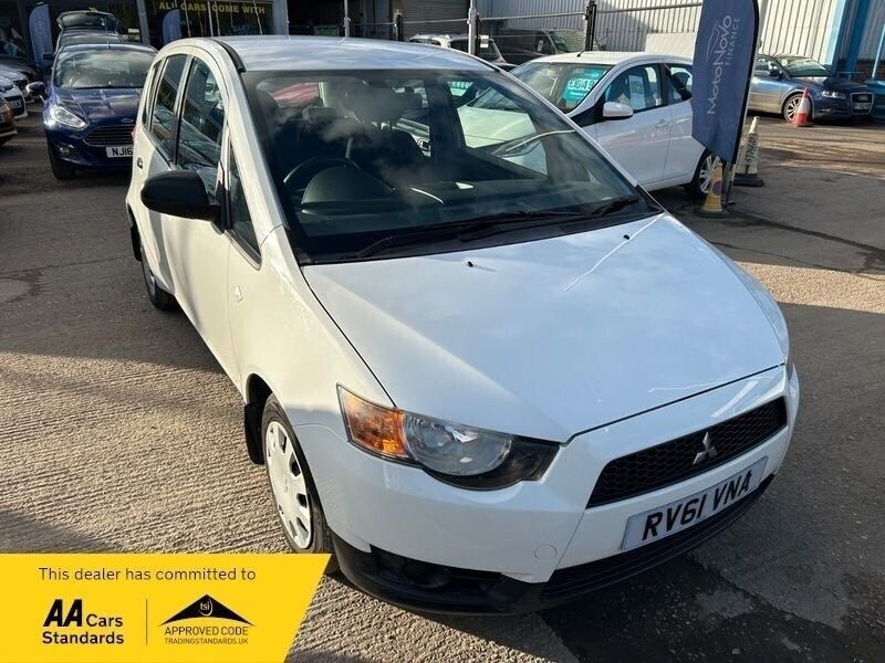 White Used 2011 Mitsubishi Colt Hatchback | £3,999 (A bit pricey) - Image 1/4