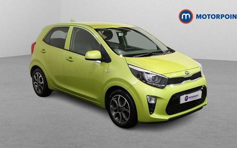 Used Kia Picanto 67 HP (49 kW) 2020 Green Hatchback