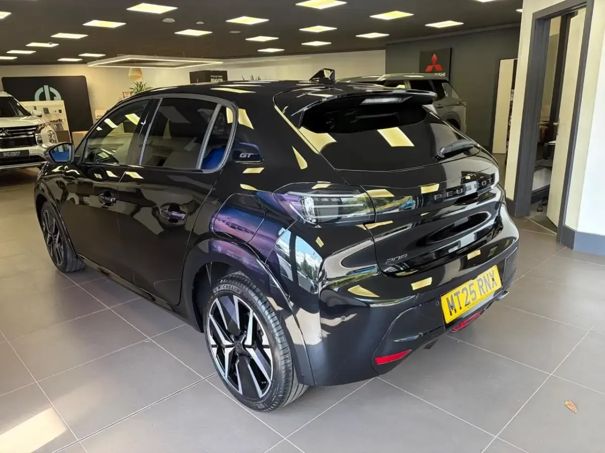 Used Peugeot 208 GT 99 HP (72 kW) 2025 Black Hatchback
