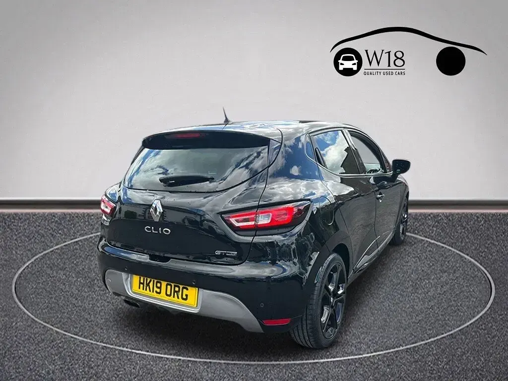Used Renault Clio IV GT-Line 90 HP (66 kW) 2019 Black Hatchback