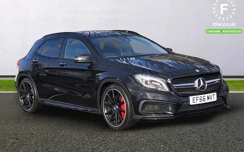 Black Used 2016 Mercedes GLA45 AMG AMG SUV | £18,199 (Fair price) - Image 1/4