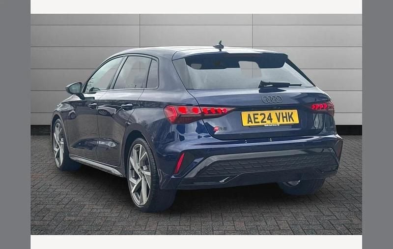 Used Audi A3 Black Edition 150 HP (110 kW) 2024 Blue Hatchback