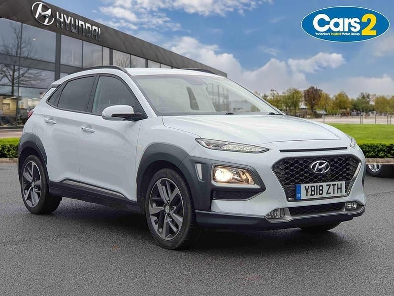 White Used 2018 Hyundai Kona Premium SE SUV | £8,990 (Fair price) - Image 1/4