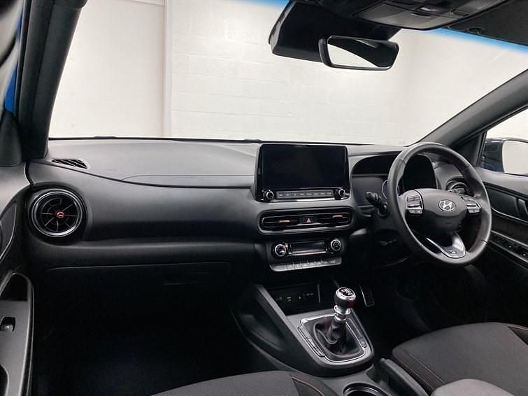 Used Hyundai Kona N Line 120 HP (88 kW) 2021 Blue SUV
