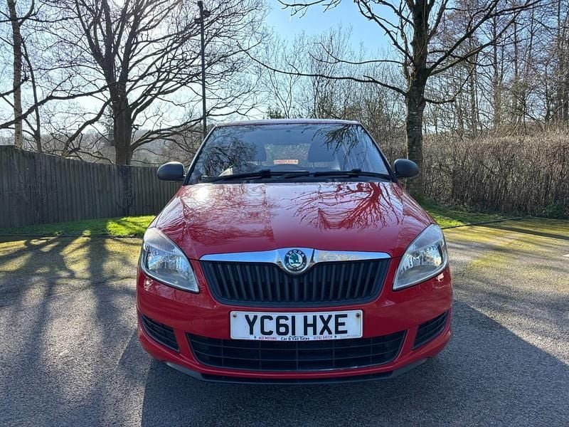 Used Skoda Fabia 2011 Red Hatchback