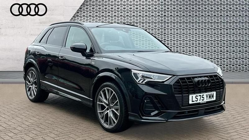 New Audi Q3 Black Edition 150 HP (110 kW) 2025 Black SUV