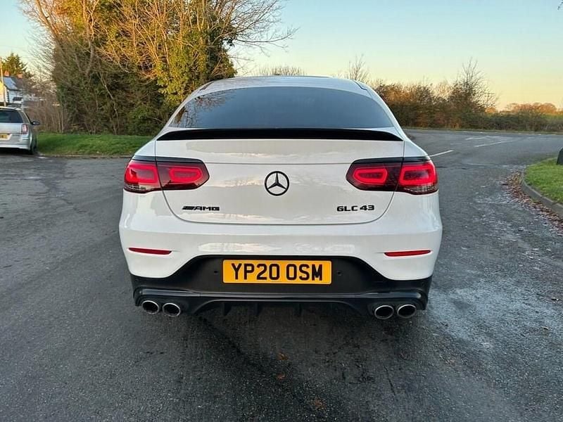 Used Mercedes GLC43 AMG AMG 390 HP (286 kW) 2020 White Coupe