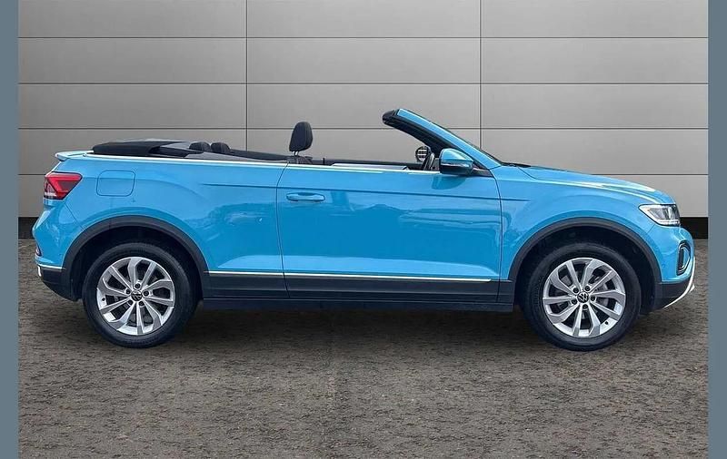 Used VW T-Roc Cabriolet Style 150 HP (110 kW) 2024 Blue Cabriolet