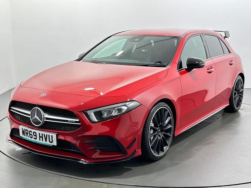 Used Mercedes A35 AMG Premium 2019 Red Hatchback