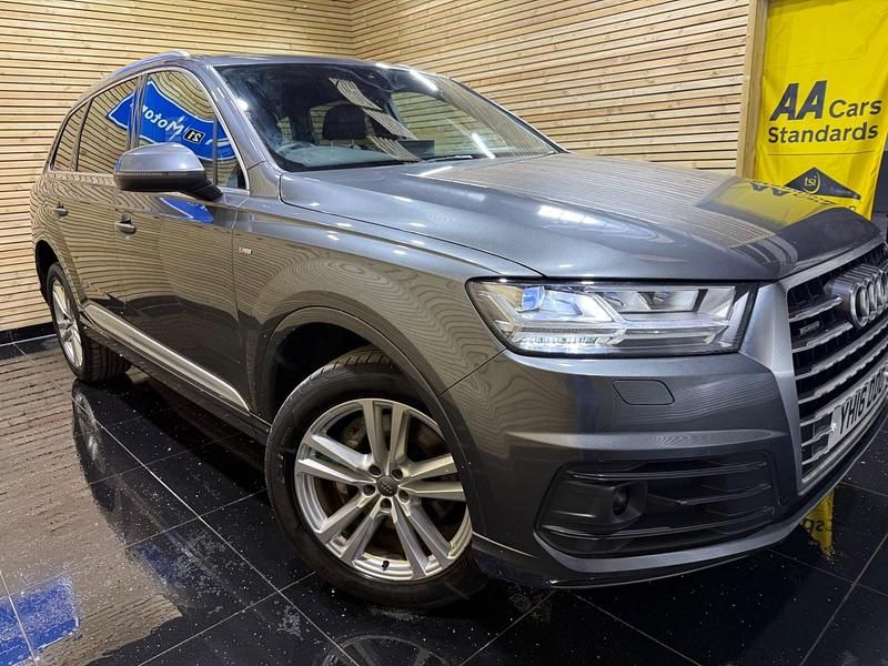 Begagnad Audi Q7 S-Line 272 HK (200 kW) 2016 Grå SUV