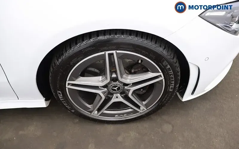 Used Mercedes CLA220 AMG Line Premium Plus 190 HP (139 kW) 2022 White Coupe