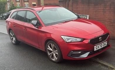 Red Used 2021 Seat Leon FR Estate | £15,599 (Fair price) - Image 1/1