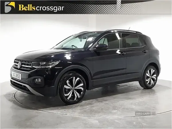 Used VW T-Cross Black Edition 110 HP (80 kW) 2022 Black SUV