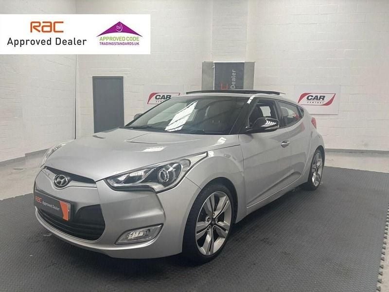 Silver Used 2013 Hyundai Veloster Sport Hatchback | £4,000 (Good price) - Image 1/4