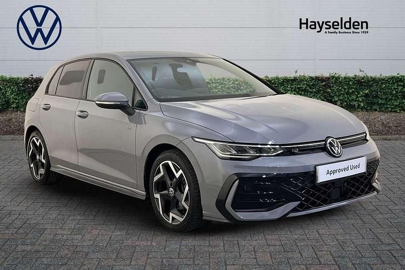 Grey Used 2025 VW Golf VIII R-line Hatchback | £27,185 (Fair price) - Image 1/4