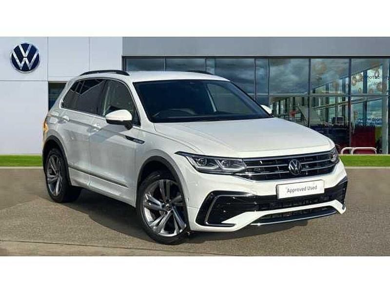 Used VW Tiguan R-line Edition 150 HP (110 kW) 2023 White SUV