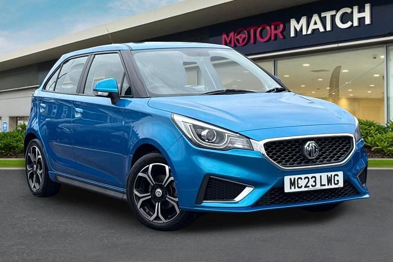 Used MG MG3 Exclusive 106 HP (77 kW) 2023 Blue Hatchback