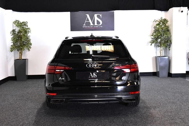 Used Audi A4 Black Edition 150 HP (110 kW) 2019 Black Estate