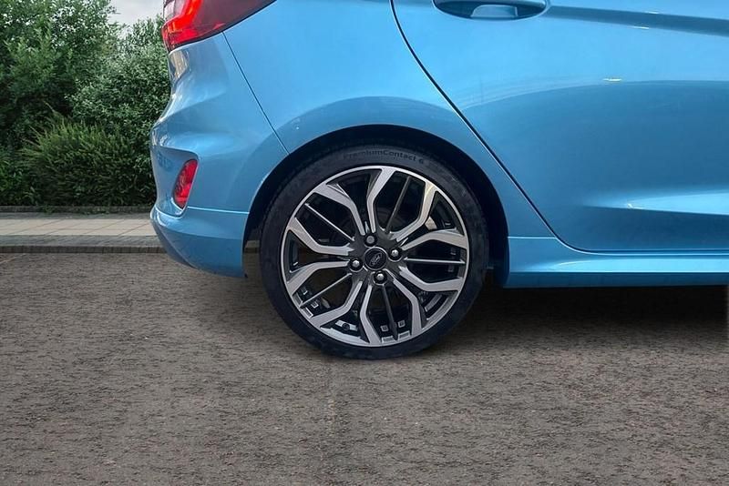 Used Ford Fiesta ST-Line 125 HP (91 kW) 2022 Blue Hatchback