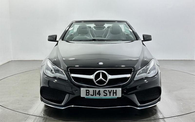 Używany Mercedes E350 AMG 252 KM (185 kW) 2013 Czarny Kabriolet