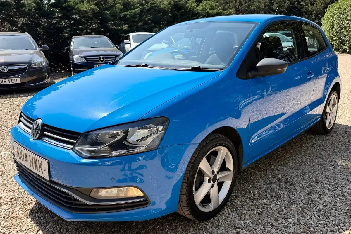 Used VW Polo SEL 110 HP (80 kW) 2014 Blue Hatchback