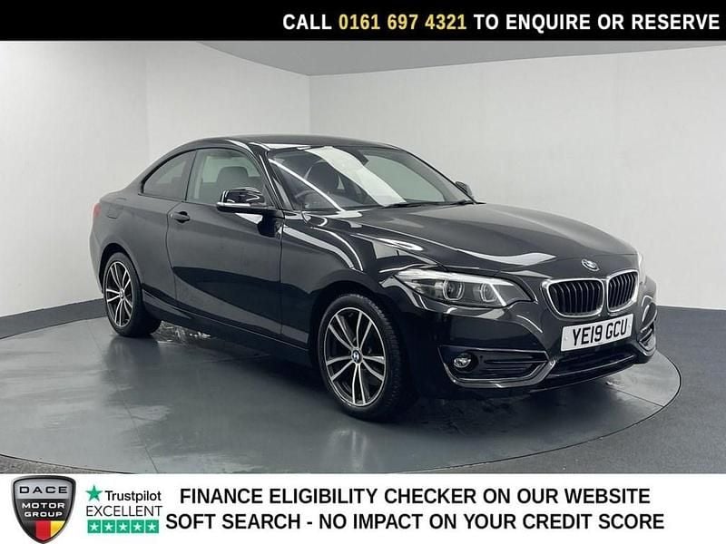 Used BMW 220 Sport Line 190 HP (139 kW) 2019 Black Coupe