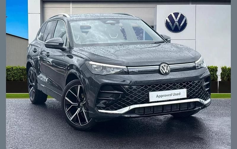 Grey Used 2024 VW Tiguan R-line SUV | £33,990 (A bit pricey) - Image 1/4