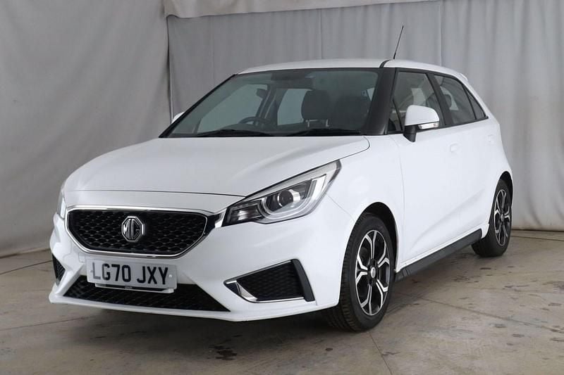 Used MG MG3 Exclusive 106 HP (77 kW) 2020 White Hatchback