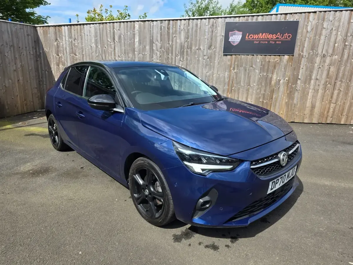 Used Vauxhall Corsa Elite 100 HP (73 kW) 2020 Blue Hatchback