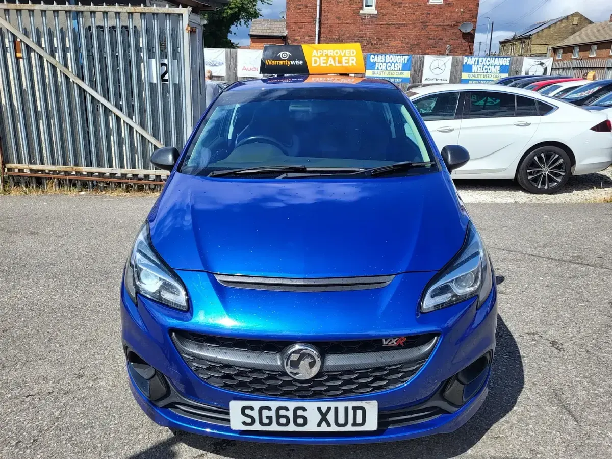 Used Vauxhall Corsa 205 HP (150 kW) 2016 Blue Hatchback