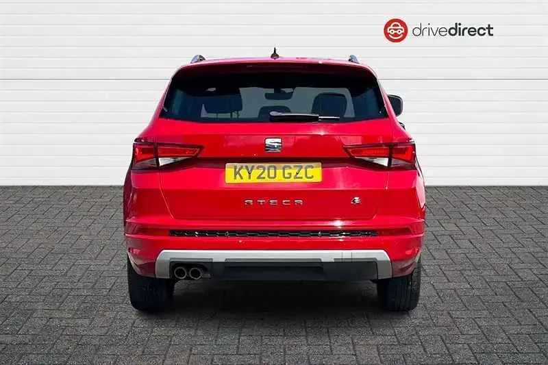 Used Seat Ateca FR 150 HP (110 kW) 2020 Red SUV