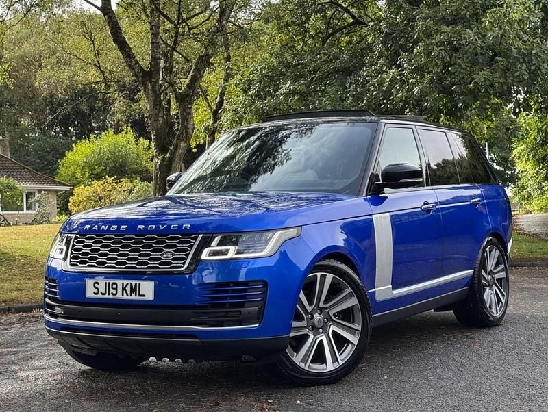 Blue Used 2019 Land Rover Range Rover Autobiography SUV | £39,955 (A bit pricey) - Image 1/4