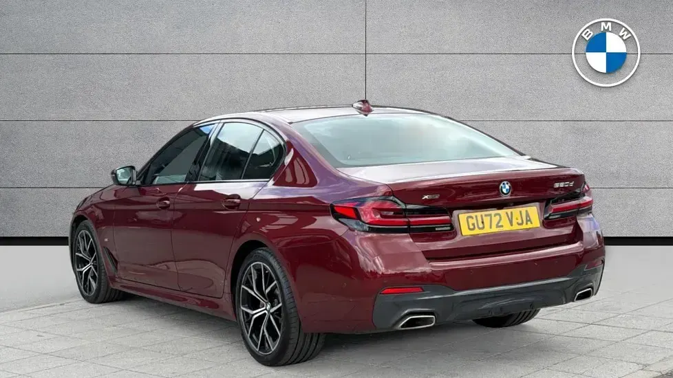 Used BMW 520 M Sport 187 HP (137 kW) 2022 Red