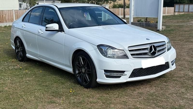 White Used 2012 Mercedes C220 AMG Sedan | £6,995 (A bit pricey) - Image 1/4