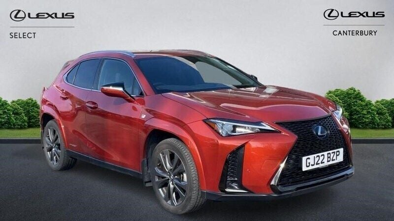 Orange Used 2022 Lexus UX Sport Line SUV | £25,800 (A bit pricey) - Image 1/4