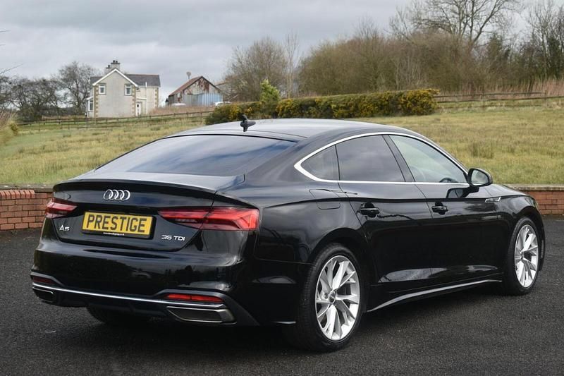 Used Audi A5 Sportback Sport 161 HP (118 kW) 2020 Black Hatchback