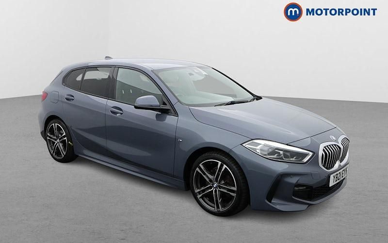 Blue Used 2021 BMW 116 M Sport Hatchback | £17,599 (Fair price) - Image 1/4
