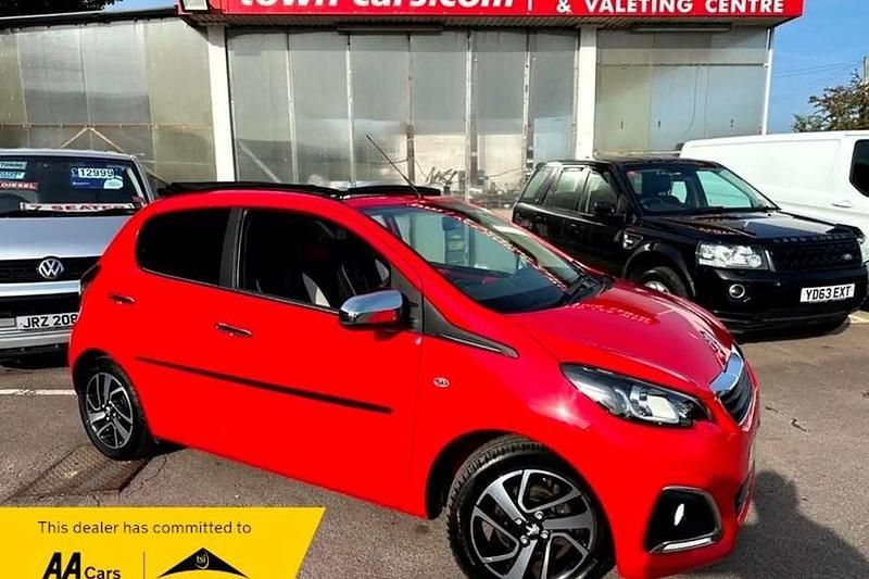Red Used 2015 Peugeot 108 Allure Top Hatchback | £7,499 (A bit pricey) - Image 1/1