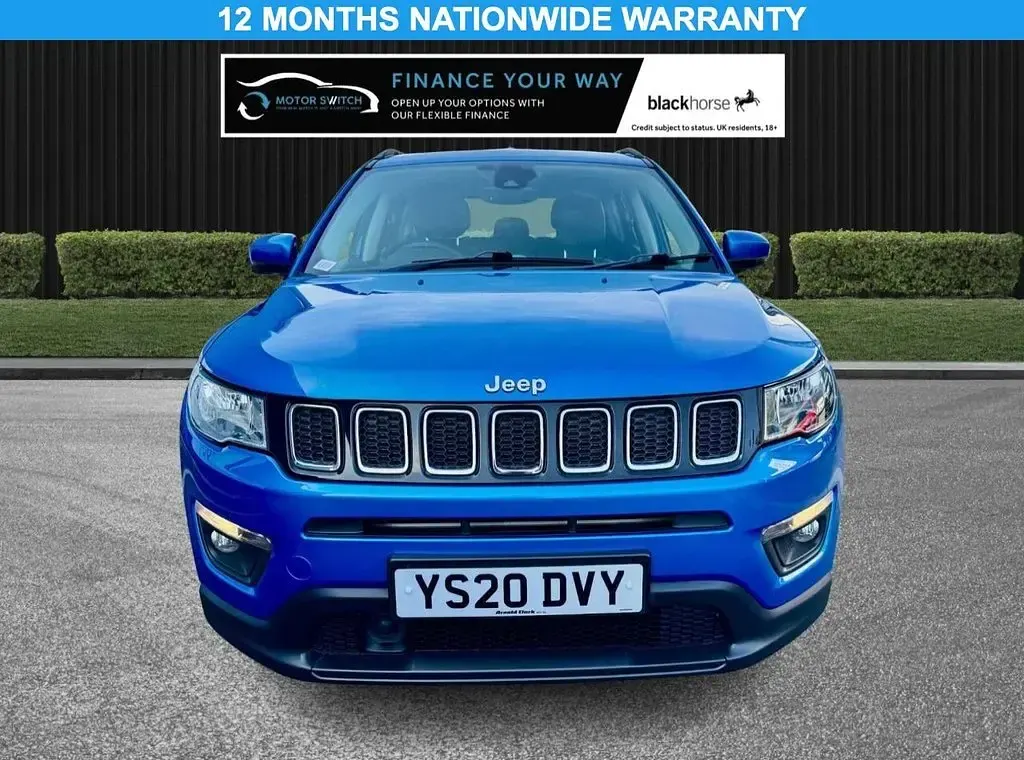 Used Jeep Compass Longitude 140 HP (102 kW) 2020 Blue SUV