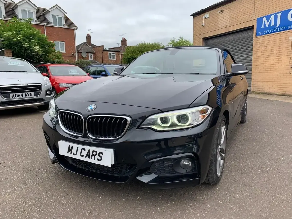 Used BMW 218 M Sport 2016 Black Cabriolet