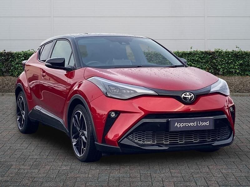 Red/black Used 2022 Toyota C-HR Sport SUV | £22,795 (Fair price) - Image 1/4