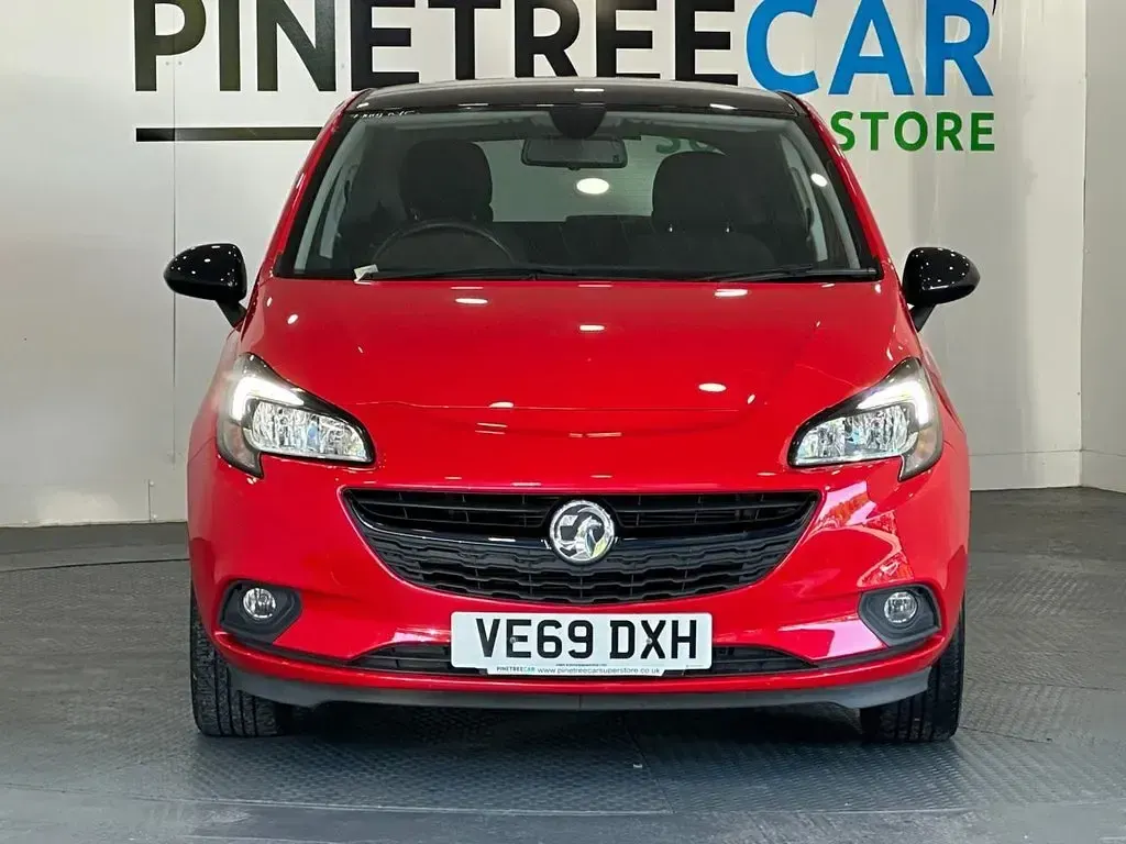 Used Vauxhall Corsa S 90 HP (66 kW) 2019 Red Hatchback