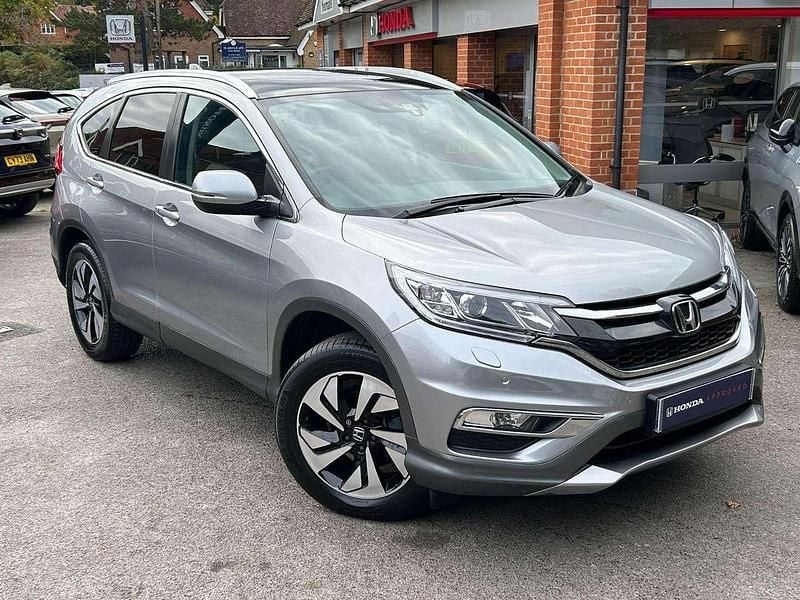 Silver Used 2017 Honda CR-V EX SUV | £17,990 (A bit pricey) - Image 1/4